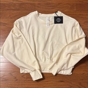 DYI NWT Cream Sweatshirt